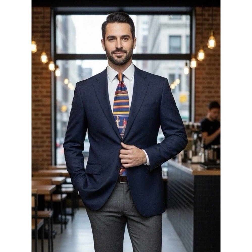 Loro Piana Nordstrom Blazer Mens 46L 100% Cashmere Sport Coat Jacket